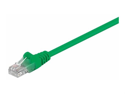 MicroConnect - Câble réseau - RJ-45 (M) pour RJ-45 (M) - 25 cm - UTP - CAT 5e - vert