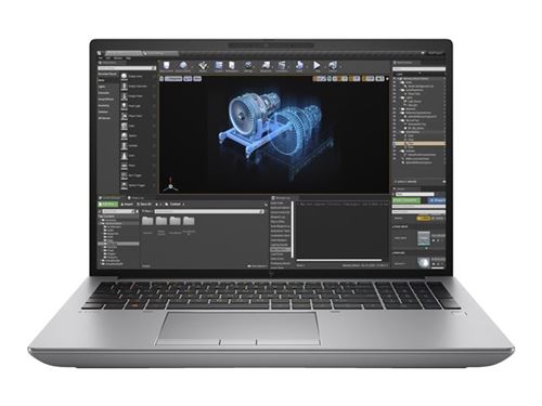 HP ZBook Fury 16 G10 Mobile Workstation - Intel Core i7 - 13700HX / jusqu'à 5 GHz - Win 11 Pro - RTX 2000 Ada - 16 Go RAM - 1 To SSD NVMe, TLC - 16" IPS 1920 x 1200 - Gigabit Ethernet - Wi-Fi 6E, Bluetooth - clavier : Français