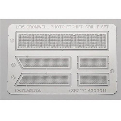 Tamiya 1/35 Militaire Miniature No.222 Gravé Grille Set pour British Cruise Kit - Image 4