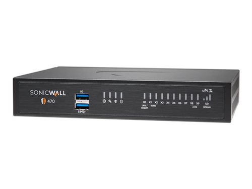 Non Communiqué Sonicwall Tz470 - Dispositif De Sécurité - 1Gbe, 2.5Gbe - Bureau