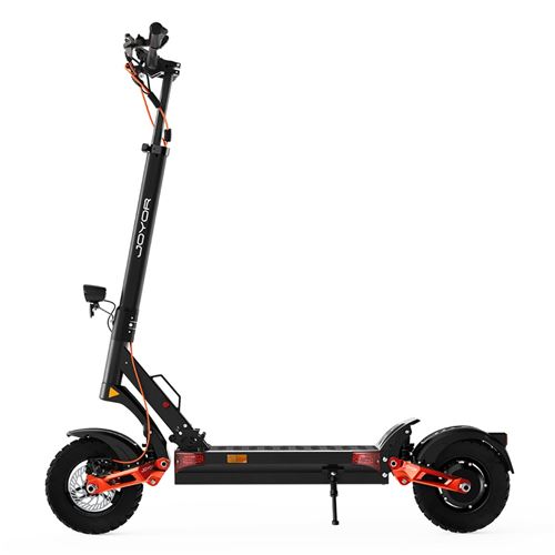 JOYOR T6 Pliable Trottinette &eacute;lectrique - Moteur 600W Batterie 48V18AH Pneus de 10 Pouces - Noir