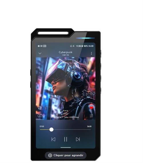 HiBy R4 Android 12 HiFi Muziekspeler Bluetooth WiFi DSD256 MQA 16x USB DAC Hoofdtelefoonversterker 11 uur 4.7'' ES9018Q2M*4 Snapdragon 665