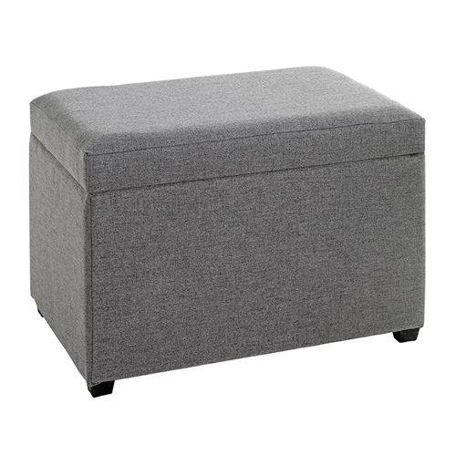 Banc Coffre de Rangement "Timmy" 58cm Anthracite