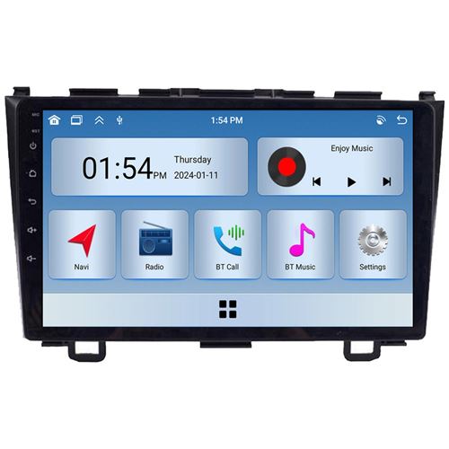 Autoradio RoverOne® Bluetooth CarPlay 2 Din 6Go RAM 128Go ROM pour Honda CRV CR-V 3 RE 2006-2012