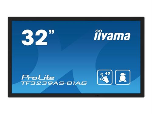 Iiyama Clair Prolite Tf3239as-B1ag - Classe De Diagonale 32" (31.5" Visualisable) Écran Lcd Rétro-Éclairé Par Led - Signalisation Numérique - Avec Lecteur De - Image 4
