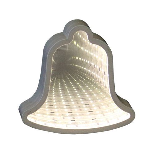 3D Veilleuse de Tunnel d'infini FONGWAN Lampe de Miroir LED Décoration-Cloche