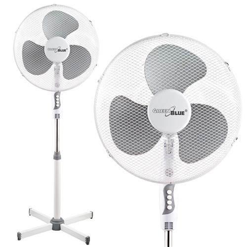 Ventilateur de sol GreenBlue 40 W 3 niveaux de débit d'air