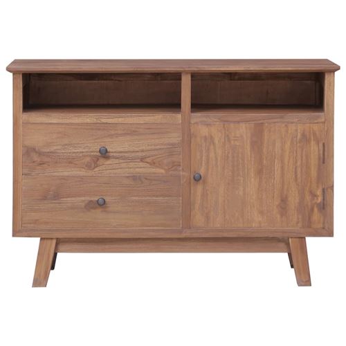 vidaXL Buffet 100x30x68 cm Bois de teck massif