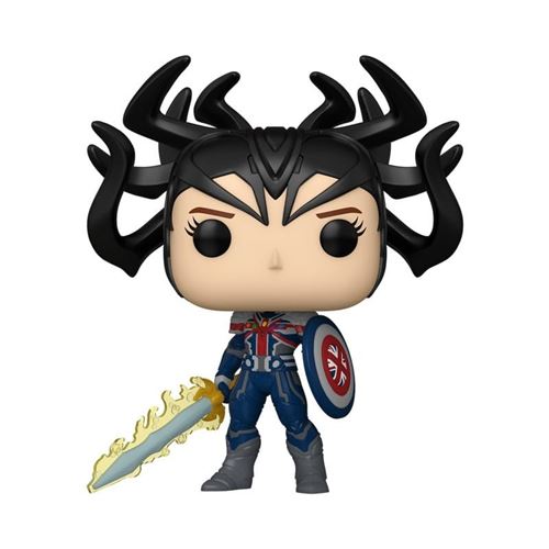 Funko Fob - Figurine Funko Pop! N°1464 - What If...? - Infinity Captain Carter - Image 4