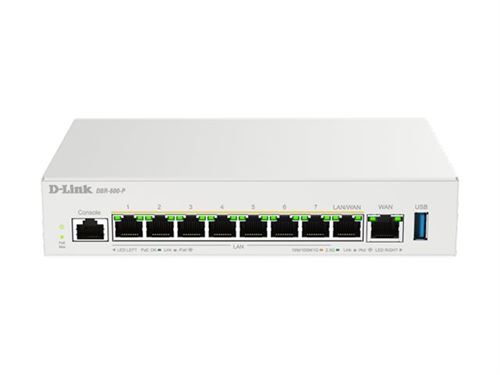 D-Link Blanc Dbr-600-P/B Routeur Connecté 2.5 Gigabit Ethernet - Neuf - Image 3