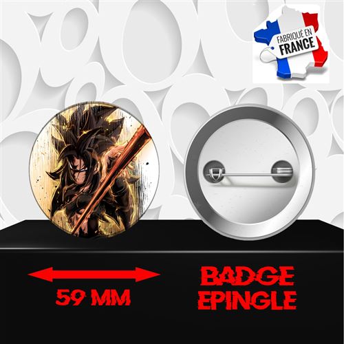 Badge à épingle 59 mm Manga Dragon Ball Z DBZ 192