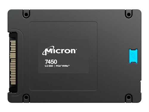 Micron 7450 PRO - SSD - Enterprise - 15360 GB - intern - 2.5 - U.3 PCIe 4.0 (NVMe)