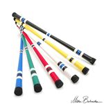 Play KIT Baton Du Diable FLOWERSTICK Power + Baguettes - Diabolo Silicone Grip
