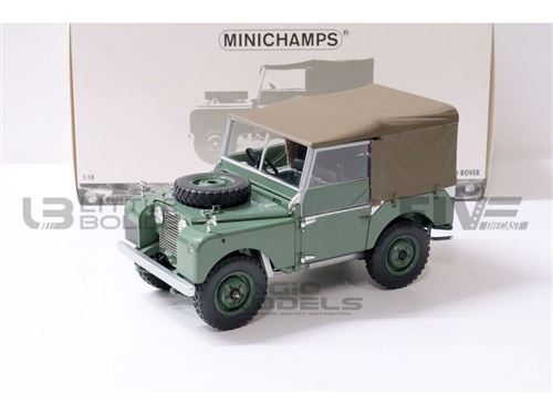 Voiture Miniature de Collection MINICHAMPS 1-18 - LAND ROVER Series 1 - 1948 - Green - 150168912