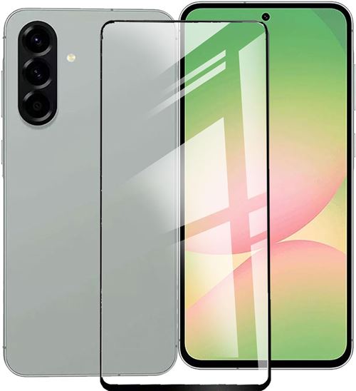 Protection écran complet Vitre en verre trempé Full cover noir pour Samsung Galaxy A26 5G - XEPTIO