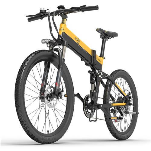 BEZIOR X500Pro 500W 26 pouces pliant assistance électrique vélo électrique e-bike 10.4AH batterie 100 km gamme