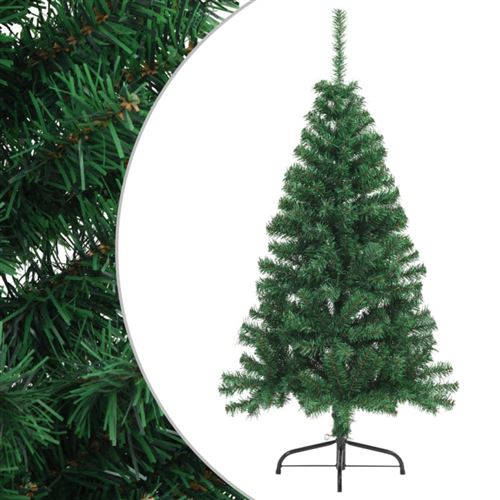 Vidaxl Vert Demi-Sapin De Noël 120 Cm - Image 3