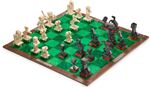 Jeu D’échecs Minecraft - Héros De La Surface VS Monstres 48 cm