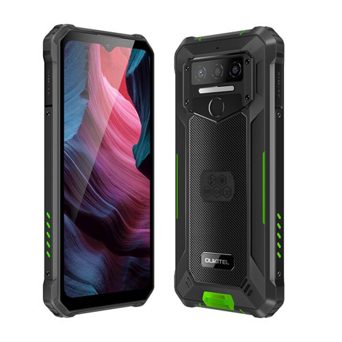 Smartphone Oukitel WP23 Plus 6.52 24Go 256Go Android 14 Telephone Portable dual sim 4G-Vert