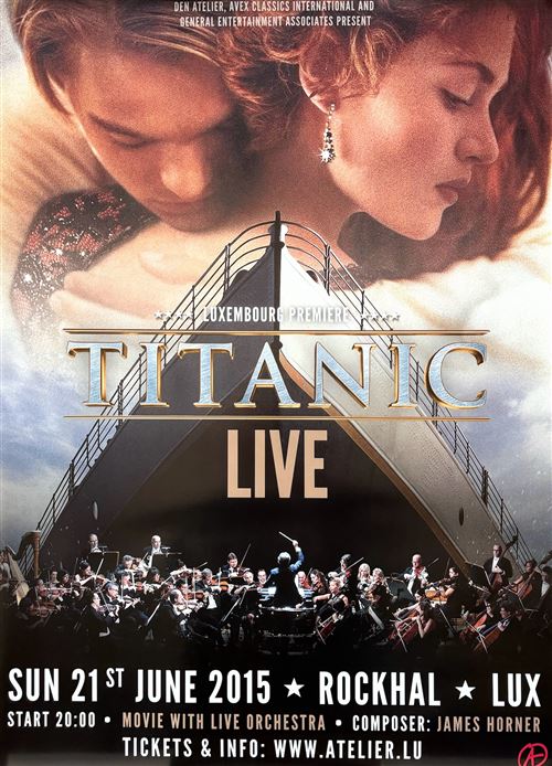 Affiche - Titanic - Leonardo DiCaprio - 30x42cm