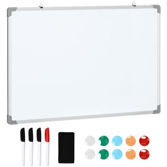 Tableau de bureau Vivol Tableau blanc portable avec cadre noir