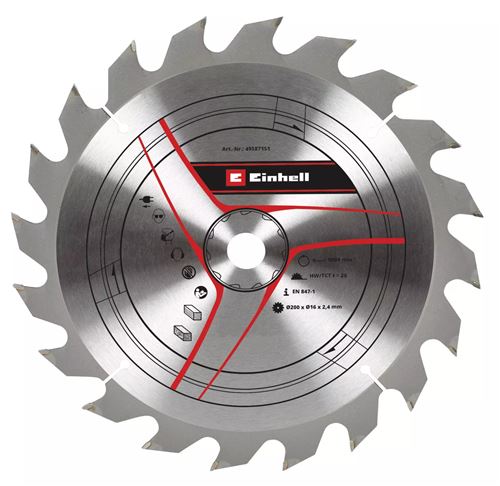 Einhell - Lame de scie circulaire - 20 cm - Image 3