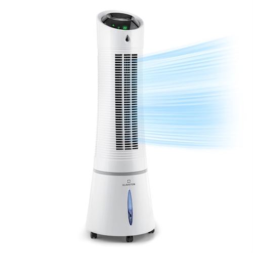 Rafraîchisseur D'Air Connecté - Klarstein Skycraper Ice Smart - Ventilateur - Blanc