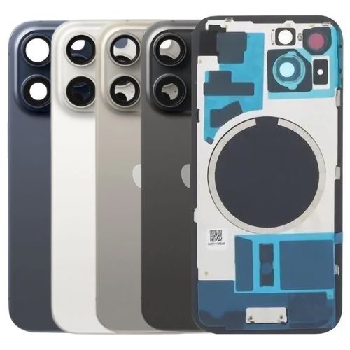 Vitre Arrière De Remplacement Pour IPhone 15 - Bleu Blanc Neuf D'origine Apple