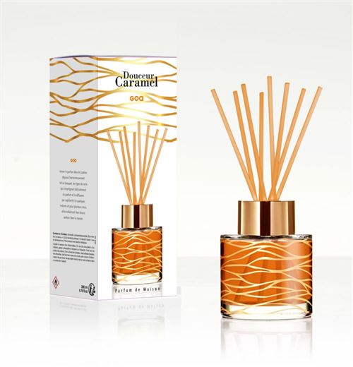 Goatier intemporel douceur caramel 200ml verre 8 cm goa - Image 3
