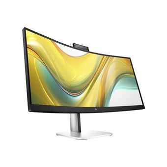 HP 534pm - Series 5 Pro - écran LED - incurvé - 34" - 3440 x 1440 WQHD @ 100 Hz - VA - 400 cd/m² - 4000:1 - 5 ms - HDMI, DisplayPort, USB-C - noir de jais, argent naturel (support)