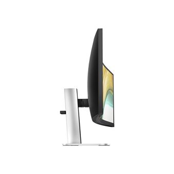 HP 534pm - Series 5 Pro - écran LED - incurvé - 34" - 3440 x 1440 WQHD @ 100 Hz - VA - 400 cd/m² - 4000:1 - 5 ms - HDMI, DisplayPort, USB-C - noir de jais, argent naturel (support)