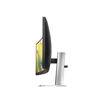 HP 534pm - Series 5 Pro - écran LED - incurvé - 34" - 3440 x 1440 WQHD @ 100 Hz - VA - 400 cd/m² - 4000:1 - 5 ms - HDMI, DisplayPort, USB-C - noir de jais, argent naturel (support)