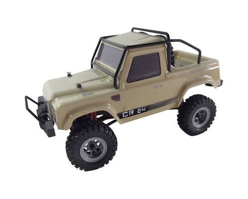 Amewi AMXRock Crawler AM24 brushed 1:24 Auto RC électrique Crawler 4 roues motrices (4WD) prêt à fonctionner (RtR) 2,4 GHz