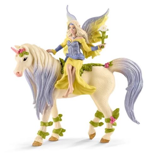 Non Communiqué Beige Fée Sera Avec La Licorne Aux Fleurs - 70565