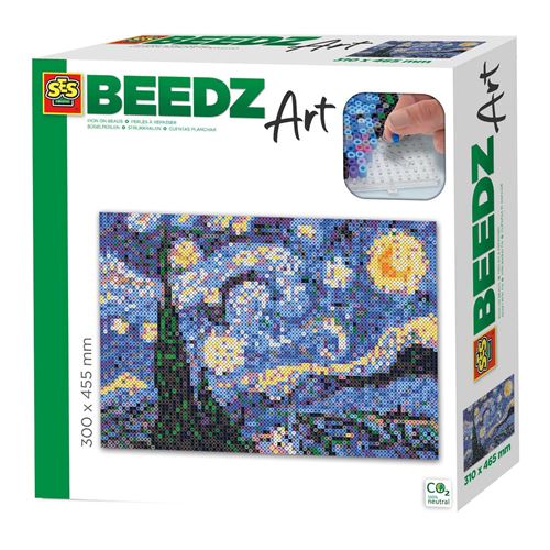SES Beedz art - Van Gogh - La Nuit étoilée