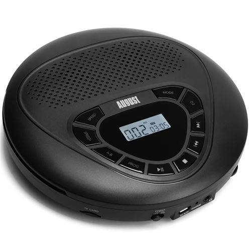 Lecteur CD portable avec Bluetooth, lecteur de musique CD mural audio  domestique avec télécommande radio FM haut-parleurs HiFi intégrés 