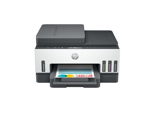 HP Smart Tank 7308 All-in-One - Multifunctionele printer - kleur - inktjet - hervulbaar - Legal (216 x 356 mm) (origineel) - A4/Legal (doorsnede) - maximaal 13 ppm LED - maximaal 15 ppm (printend) - 250 vellen - USB 2.0, Wi-Fi(n), LAN