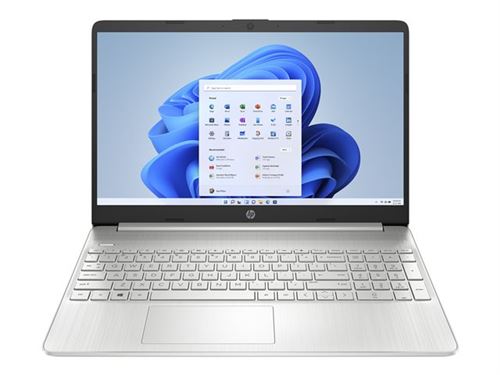 PC Portable HP Laptop 15S-Fq2071Nf 15.6" Intel Core I3 8 Go Ram 256Go SSD Argent Naturel