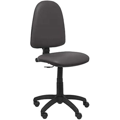 Lot de 1 chaise de bureau GENERIQUE H. 85 cm non pliable en polypropylene interieur gris