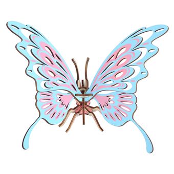 Puzzle 3D 16 pièces - Danse papillon - 1