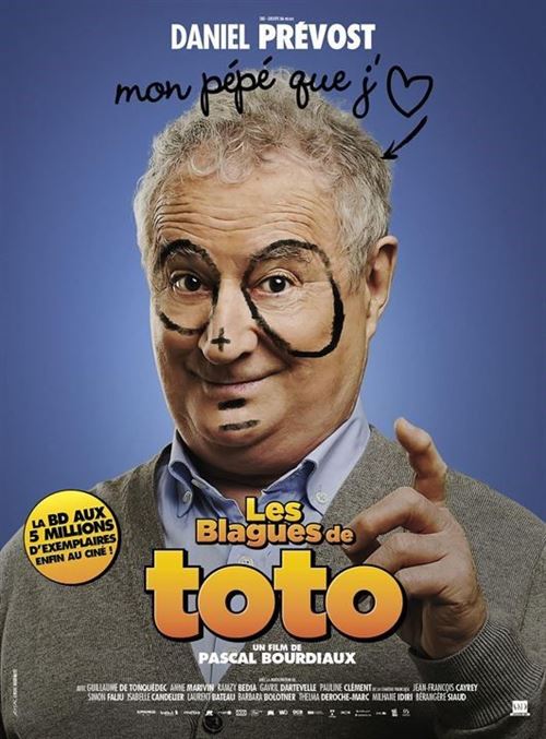 Les Blagues De Toto - 2020 - Daniel Prévost - 40x60cm - Affiche