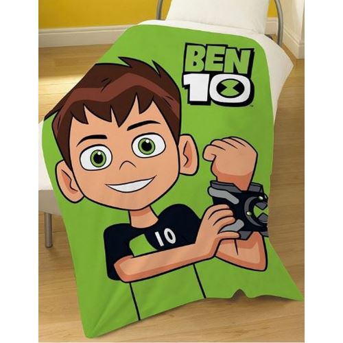 Ben 10 - Couverture polaire (Taille unique) (Multicolore) - UTSI318