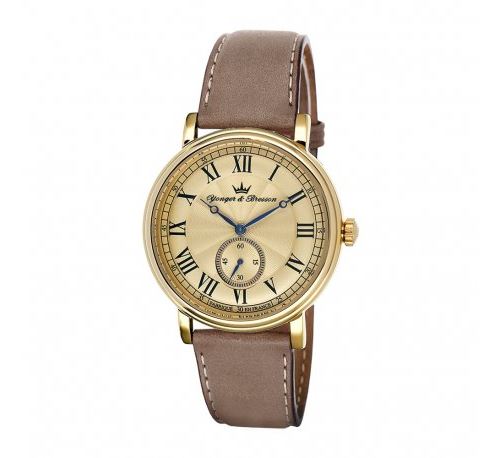 Yonger et Bresson Montres Beige Homme - HCP 077/ES41