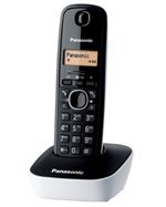 Panasonic KX-TG1611FRW - Téléphone sans fil avec ID d'appelant - DECT\GAP - (conférence) à trois capacité d'appel - blanc