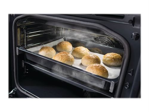 Hisense BSA5211BX - Four - intégrable - niche - largeur : 56 cm -  profondeur : 55 cm - hauteur : 58.3 cm - avec système auto-nettoyant -  classe A - acier inoxydable - Four - Achat \u0026 prix | fnac