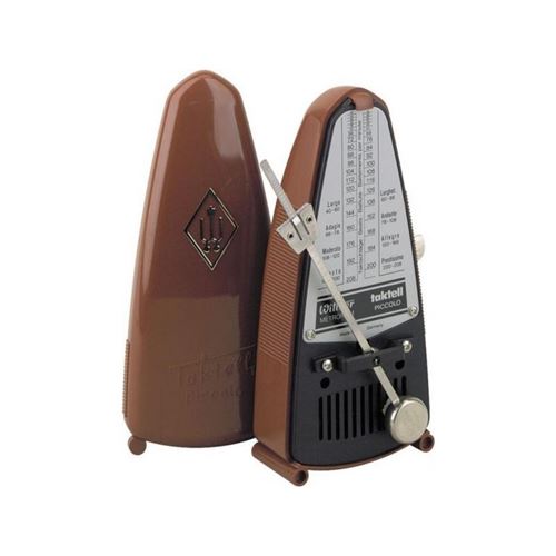 Métronome Wittner Taktell Piccolo Brun Acajou 831 - mécanique