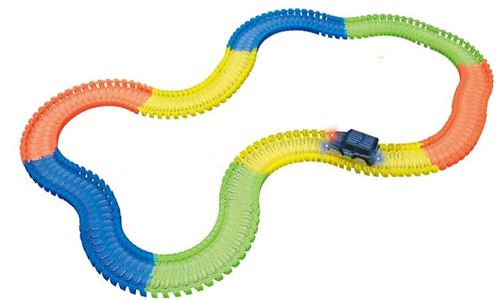 Luna set de piste de course Glow in the Dark 80-piece