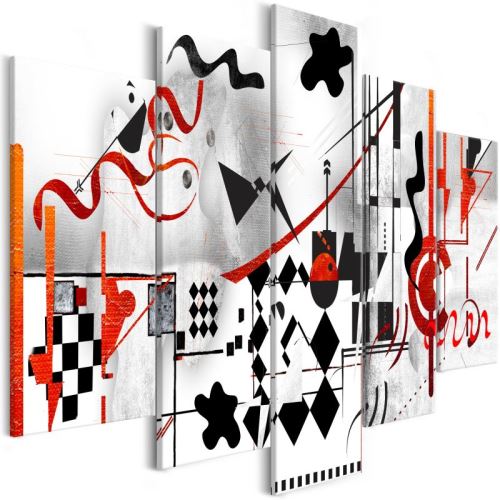 Tableau - Maze (5 Parts) Wide .Taille : 100x50