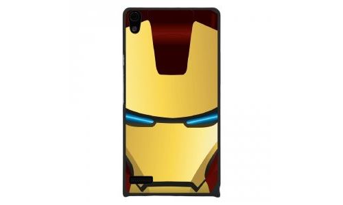 Coque rigide pour Huawei Ascend P6 avec impression Motifs masque Iron
