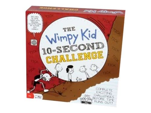 Pressman - Diary of a Wimpy Kid 10 Second Challenge Game - jeu d'action/adresse, jeu de société